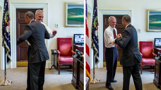 Illustration for article titled The Root’s #MCM: Golden Moments of President Obama Being So Trill Lately